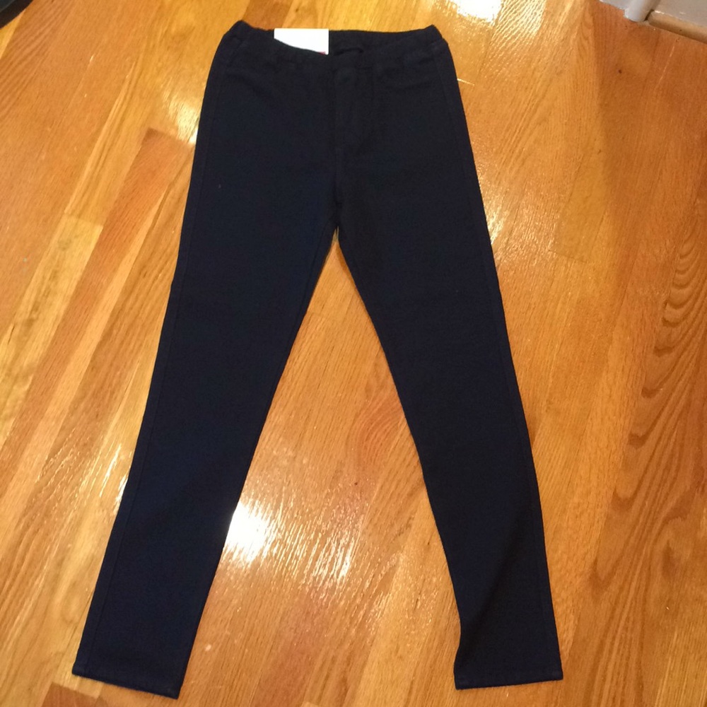 Uniqlo Denim Easy Leggings Pants Navy